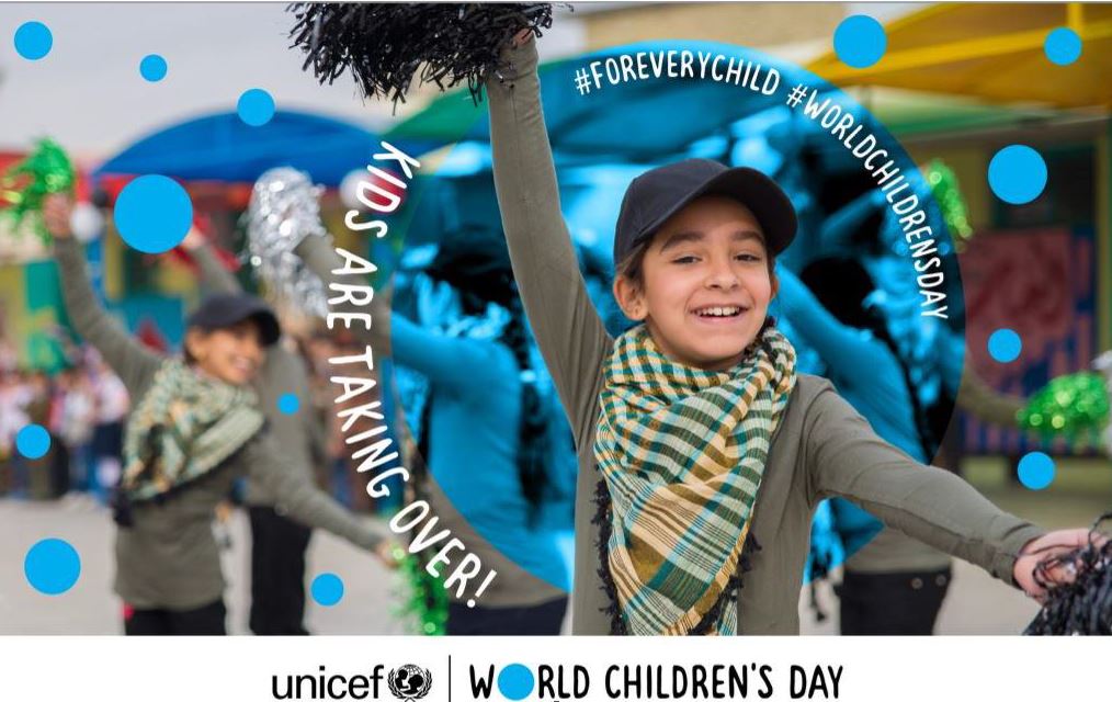 Εορταστική εκδήλωση για την 30η Επέτειο της Σύμβασης για τα Δικαιώματα του Παιδιού και της Παγκόσμιας Ημέρας Παιδιού (20 Νοεμβρίου*), διοργανώνει η αποστολή της UNICEF στην Ελλάδα το Σάββατο 30 Νοεμβρίου στην Πλατεία Χ.Α.Ν.Θ.