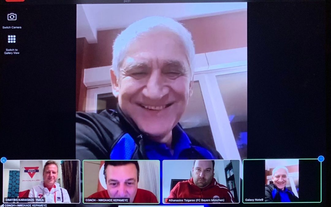 Παναγιώτης Γιαννάκης: «Τα νέα παιδιά να κυνηγούν τα όνειρά τους» – Πολύ μεγάλη επιτυχία σημείωσε η διαδικτυακή συζήτηση της Χ.Α.Ν.Θ.