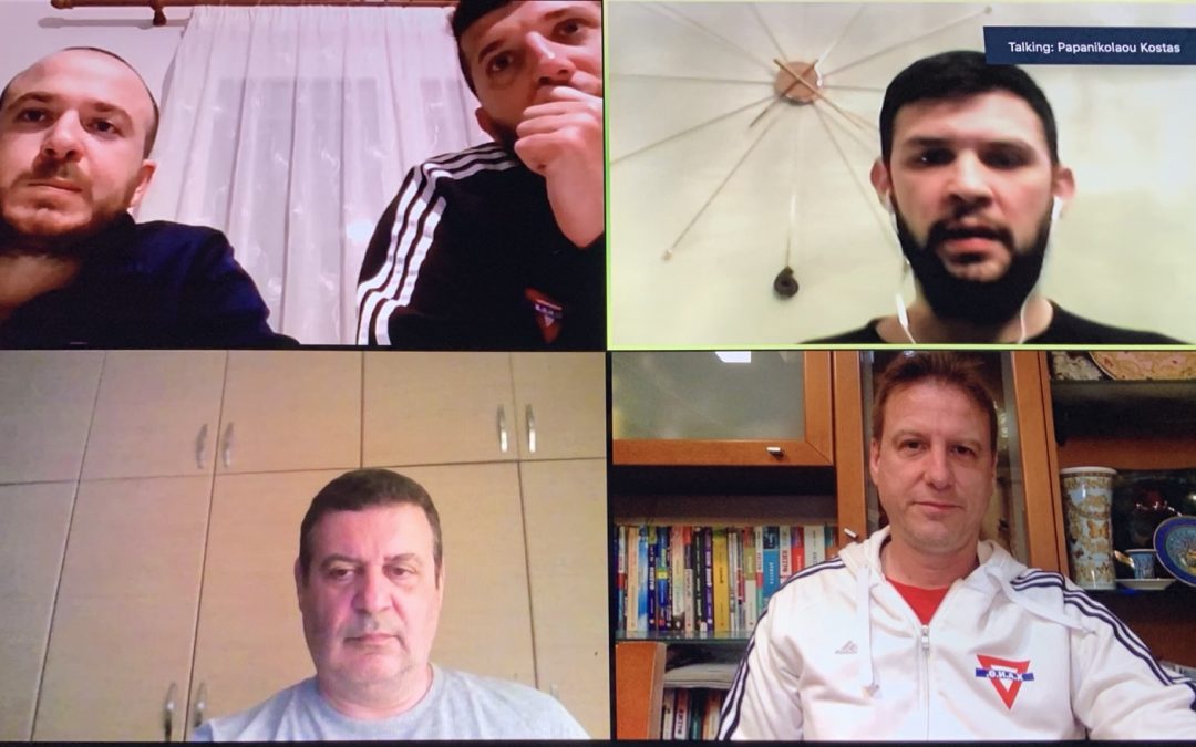 Κώστας Παπανικολάου: Το ξεχωριστό on line meeting της Χ.Α.Ν.Θ. με τον φόργουορντ της Εθνικής ομάδας