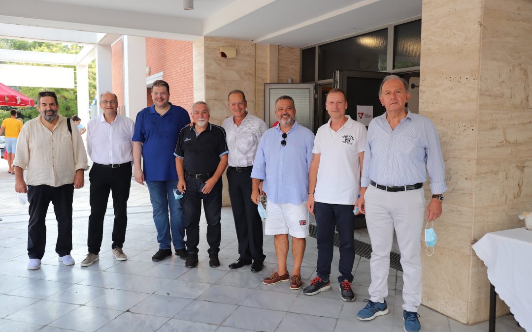 Συνάντηση κορυφής: Υποψήφιοι όλων των παρατάξεων για τις εκλογές της ΕΟΚ αντάμωσαν στη Χ.Α.Ν.Θ.