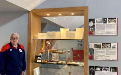 ΜΟΥΣΕΙΟ ΜΠΑΣΚΕΤ Χ.Α.Ν.Θ. – Μια προθήκη αφιερωμένη στον Λάκη Τσάβα