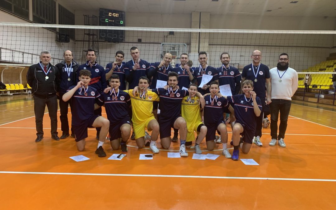 ΒΟΛΕΪ: Ασημένιο μετάλλιο για την ομάδα U21 της Χ.Α.Ν.Θ. στο Final-4