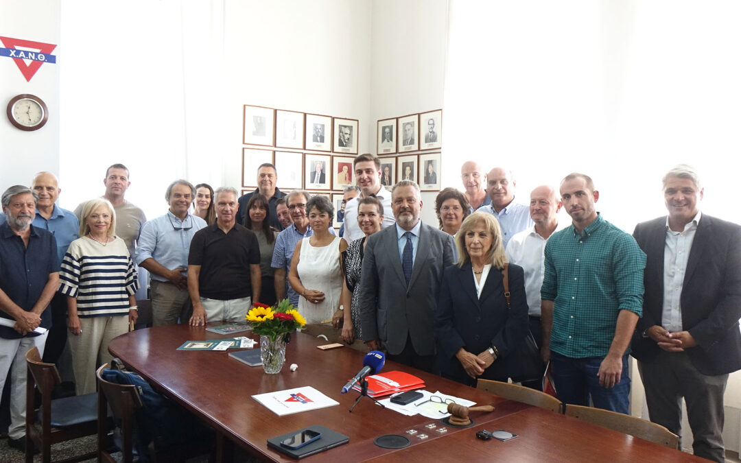 Υπογράφηκε η σύμβαση ανάθεσης του έργου για την αναβάθμιση του διατηρητέου κτηρίου της Χ.Α.Ν.Θ.