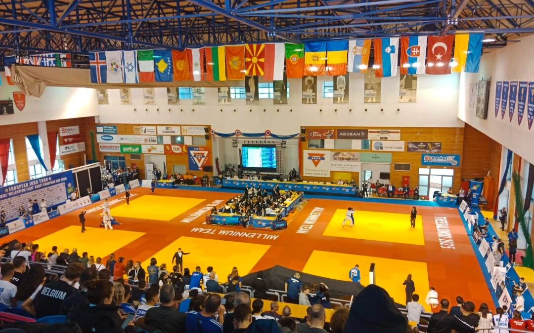 Ολοκληρώθηκε με επιτυχία το Thessaloniki Millennium Cadet European Cup 2025 στην Χ.Α.Ν.Θ. – Μια από τις κορυφαίες ευρωπαϊκές διοργανώσεις στο Τζούντο