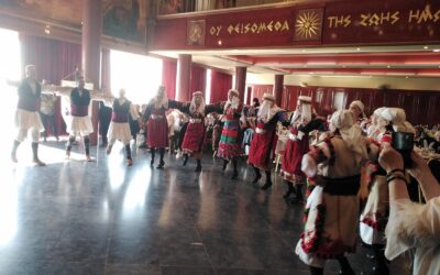 Με μεγάλη επιτυχία πραγματοποιήθηκε η Ετήσια Συνεστίαση του Λαογραφικού Χορευτικού Ομίλου Χ.Α.Ν.Θ.