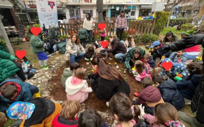 Δράση Ευαισθητοποίησης με Φύτευση Εποχιακών Φυτών και Δένδρων από τους Μικρούς Εθελοντές της Χ.Α.Ν.Θ.