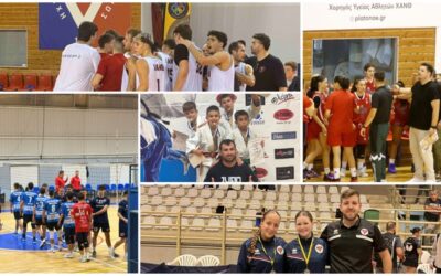 Επιτυχίες για την Χ.Α.Ν.Θ. σε Μπάσκετ, Βόλεϊ, Επιτραπέζια Αντισφαίριση και Judo- Η δράση του Σ.Κ.